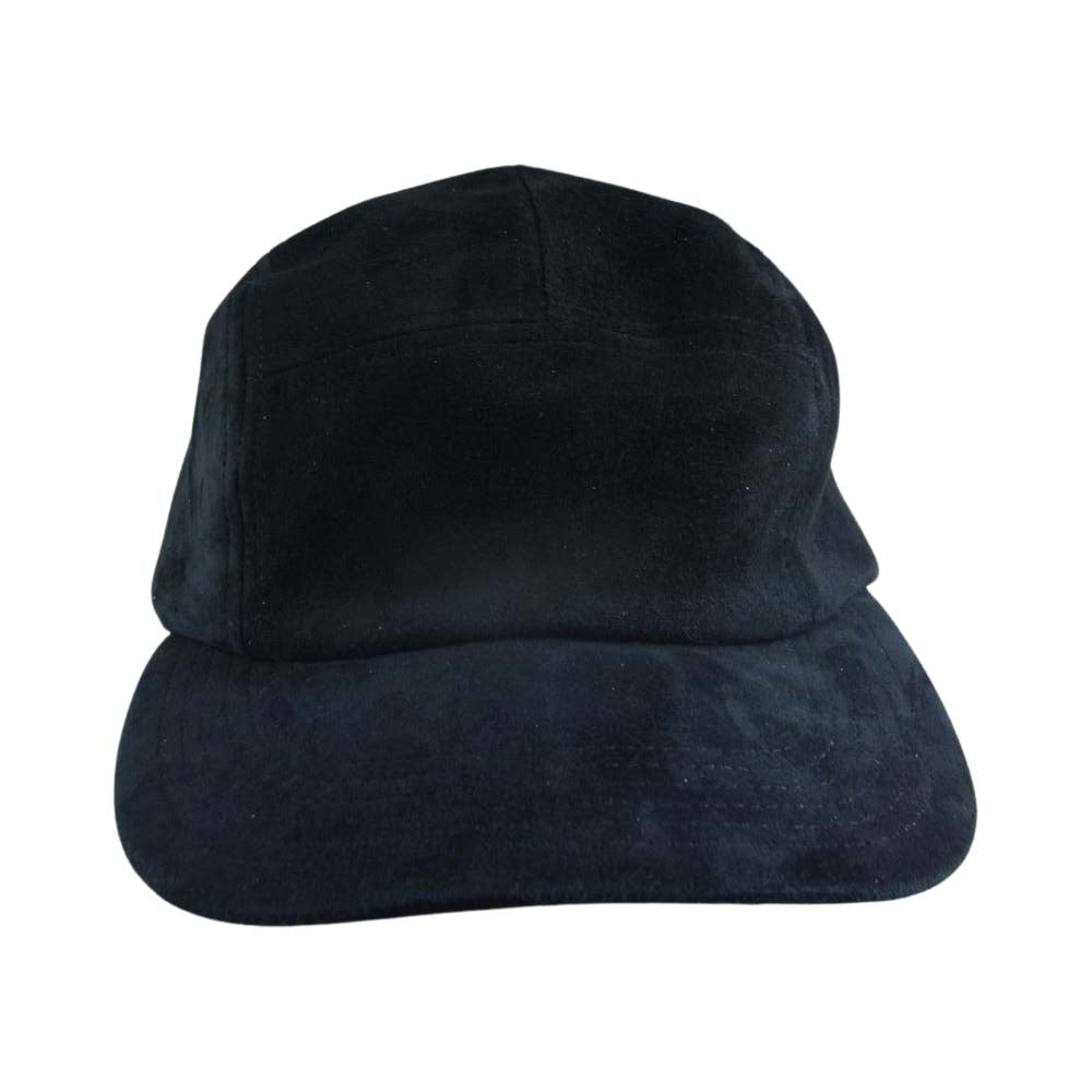 キジマタカユキ 23AW EX-23203 GOAT SUEDE JET CAP ゴートスエード ジェット キャップ レザー 帽子 ブラック系 F【中古】