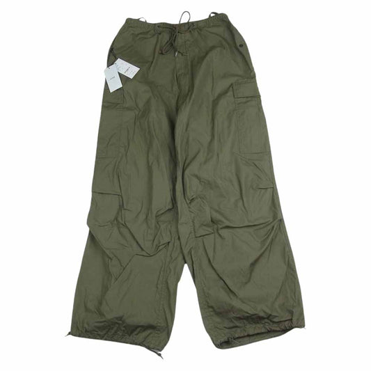 HYKE ハイク 23SS 13236 TYPE M-51 SHELL PANTS シェル ミリタリー カーゴ パンツ カーキ系 05【極上美品】【中古】