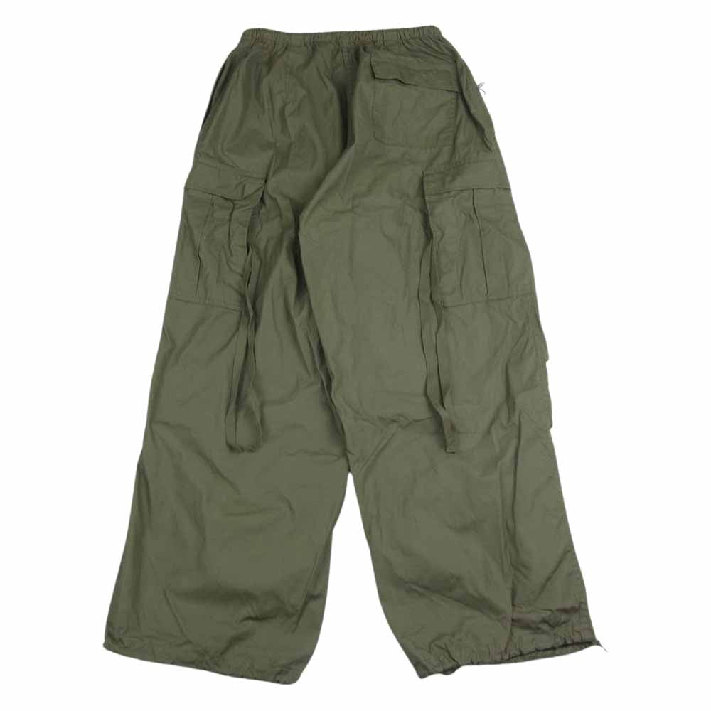 HYKE ハイク 23SS 13236 TYPE M-51 SHELL PANTS シェル ミリタリー カーゴ パンツ カーキ系 05【極上美品】【中古】