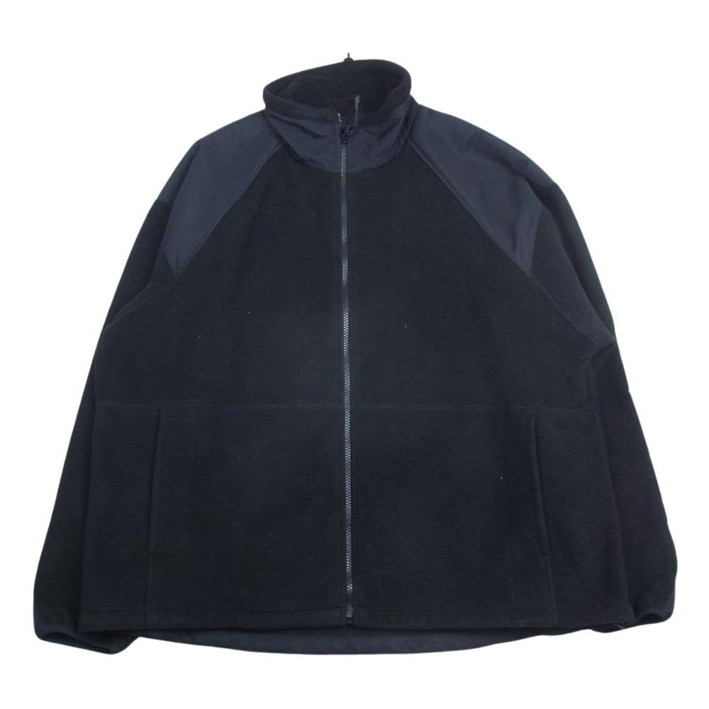 HYKE ハイク 22AW 17354 ECWCS GEN3 FLEECE LEVEL3 JACKET フリース フルジップ ジャケット ブラック系 XXL【極上美品】【中古】