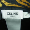 CELINE セリーヌ 2AU5B695Q BUCKET HAT アニマル柄 ロゴプリント バケット ハット 帽子 ブラウン系 オレンジ系 ブラック系 L【極上美品】【中古】