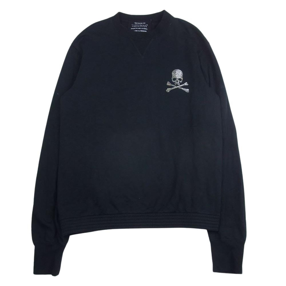 ROEN ロエン スカル クルーネック スウェット ブラック系 46【中古】