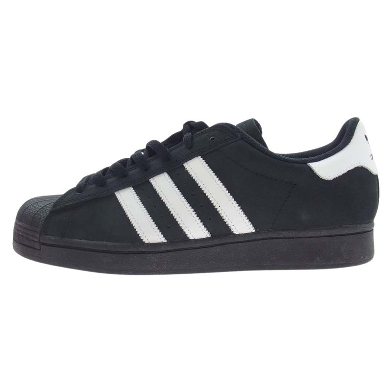 adidas アディダス FV0321 SUPERSTAR ADV BLACK スーパースター ADV ローカット スニーカー ブラック系 28.5cm【極上美品】【中古】