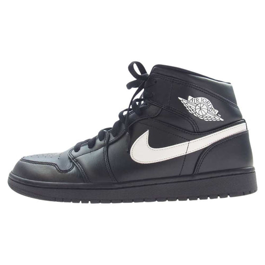 NIKE ナイキ 554724-049 AIR JORDAN 1 MID エア ジョーダン 1 ミッド ブラック系 US10/28cm【中古】