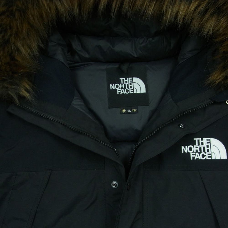THE NORTH FACE ノースフェイス ND91935 Mountain Down Coat マウンテン ダウン コート ブラック系 XL【中古】