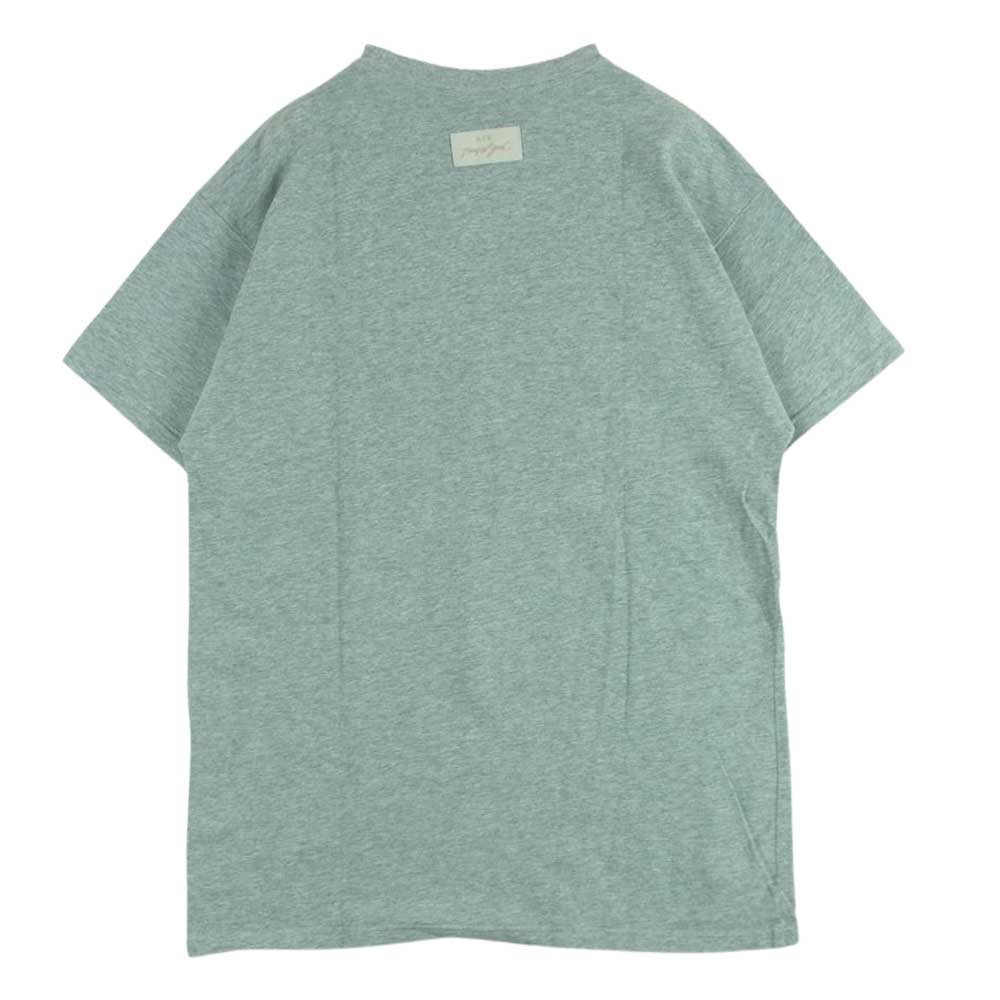 NIKE ナイキ FEAR OF GOD フィアオブゴッド CU4699-063 ロゴ 半袖 Tシャツ コットン 中国製 グレー系 S【美品】【中古】