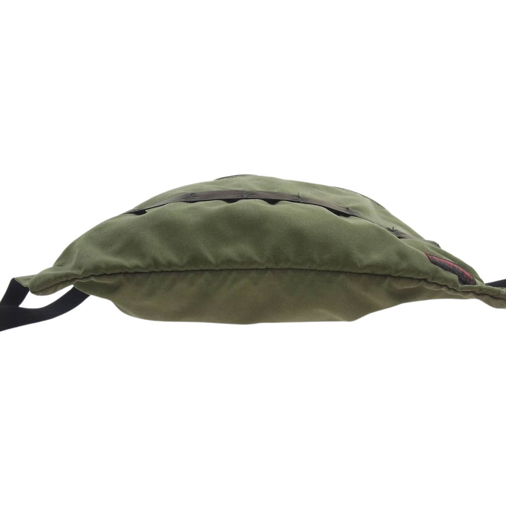 BRIEFING ブリーフィング BEGIN ビギン 別注 ナップサック モスグリーン系【中古】