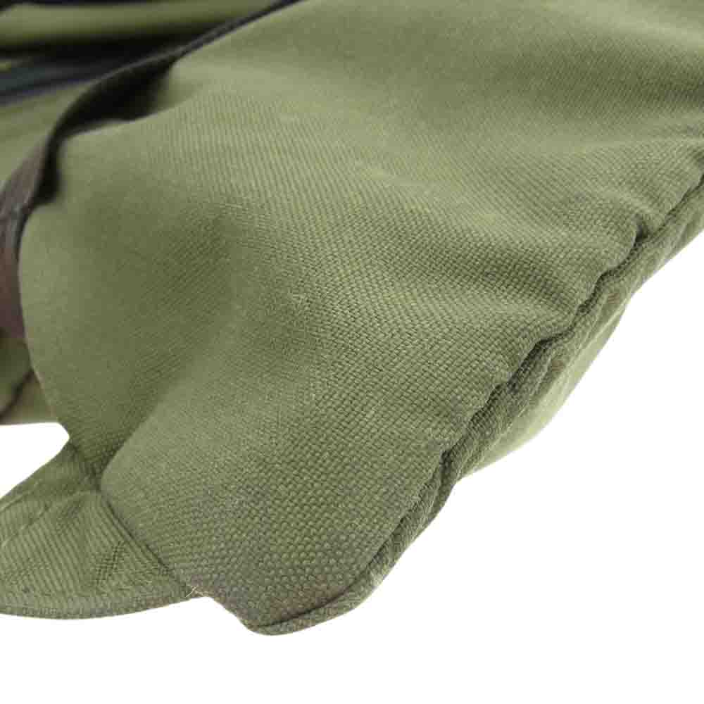 BRIEFING ブリーフィング BEGIN ビギン 別注 ナップサック モスグリーン系【中古】