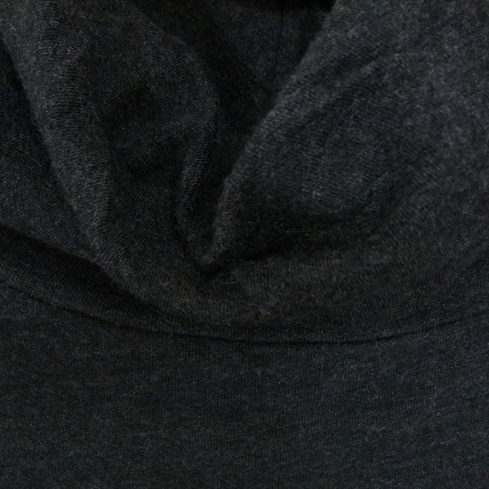 COMOLI コモリ 21AW U03-05007 ウール天竺 タートルネック ロンT 長袖 Tシャツ カットソー ダークグレー系 3【中古】