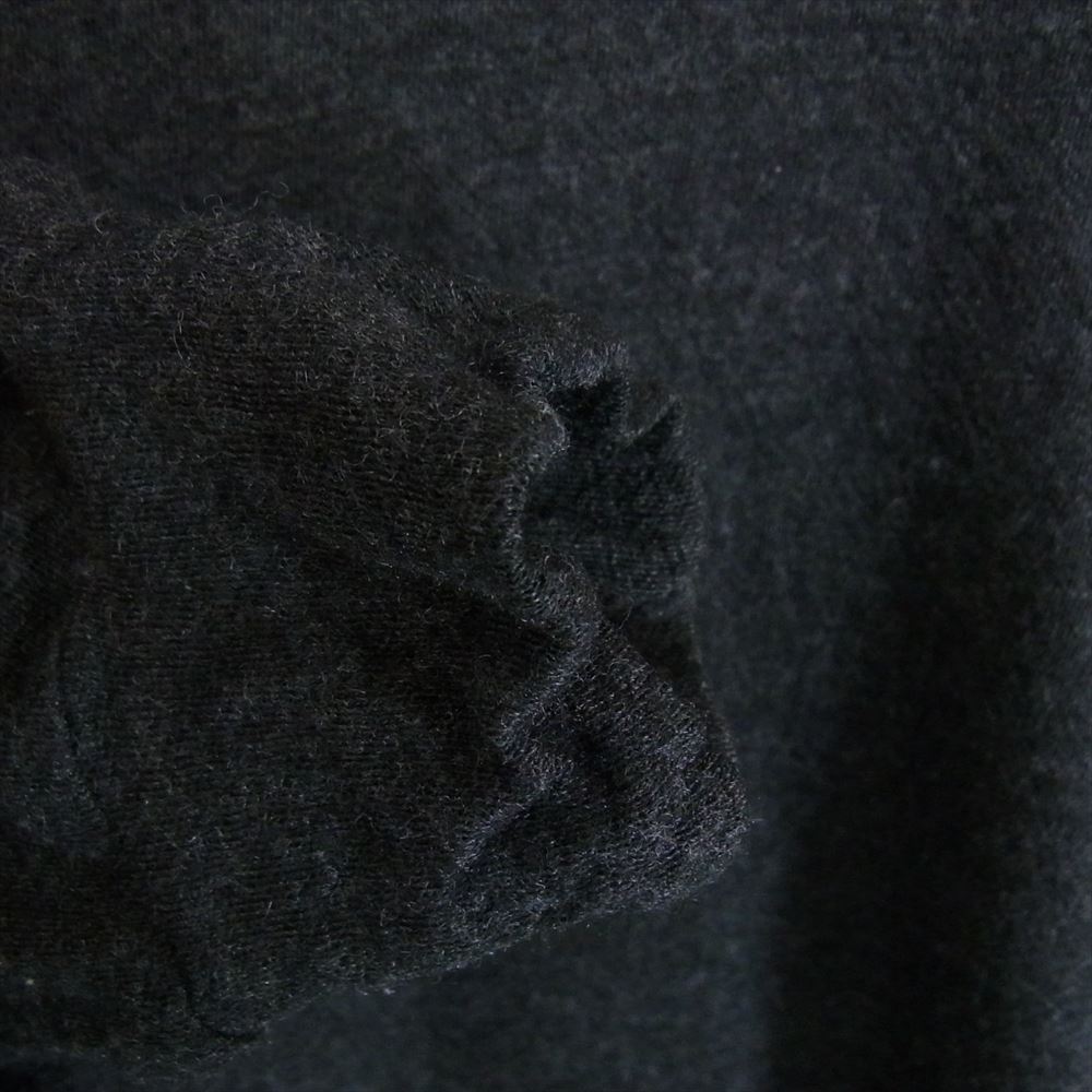 COMOLI コモリ 21AW U03-05007 ウール天竺 タートルネック ロンT 長袖 Tシャツ カットソー ダークグレー系 3【中古】