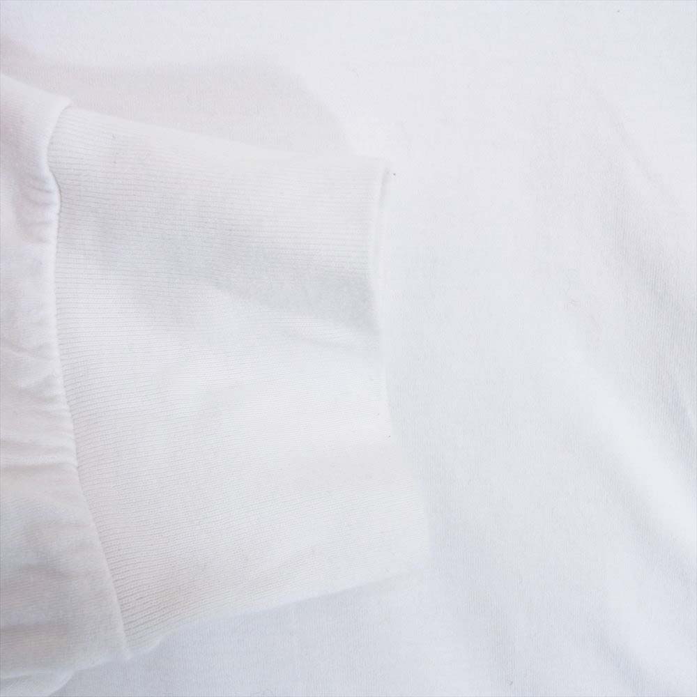 COMOLI コモリ 22AW W03-05005 ダブルレイヤー 長袖 クルー Tシャツ カットソー ホワイト系 4【中古】