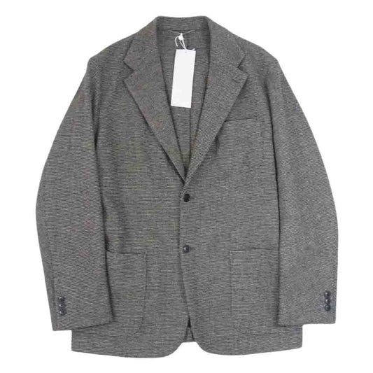 COMOLI コモリ 21AW U03-01007 LOVAT社製ツイード生地 ウォッシュド テーラード ジャケット グレー系 2【中古】
