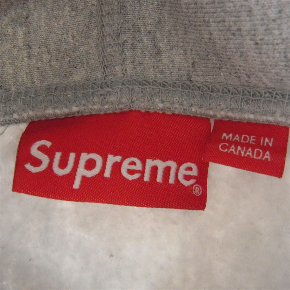 Supreme シュプリーム 20FW Cross Box Logo Hooded Sweatshirt クロスボックスロゴ パーカー フーディー  グレー系 M【美品】【中古】