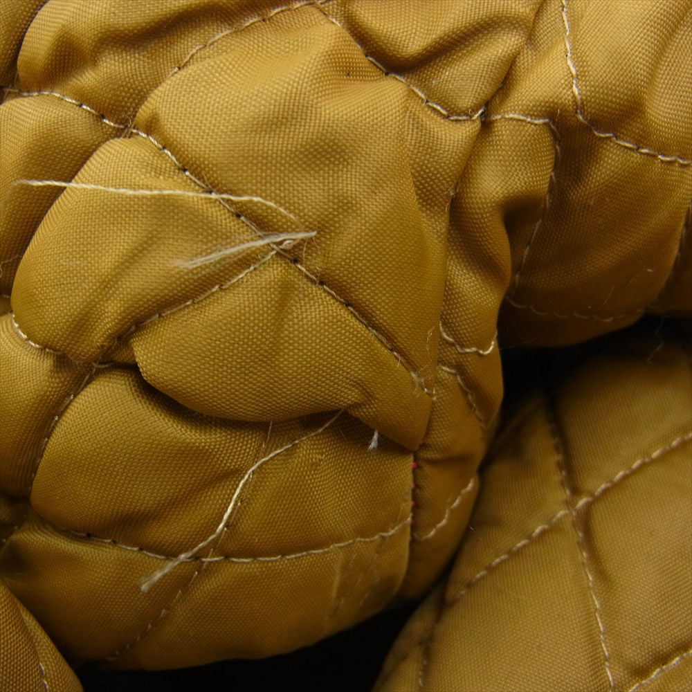 ヒューイット 袖レザー スタジャン スタジアム アワード ジャケット ブラック系【中古】