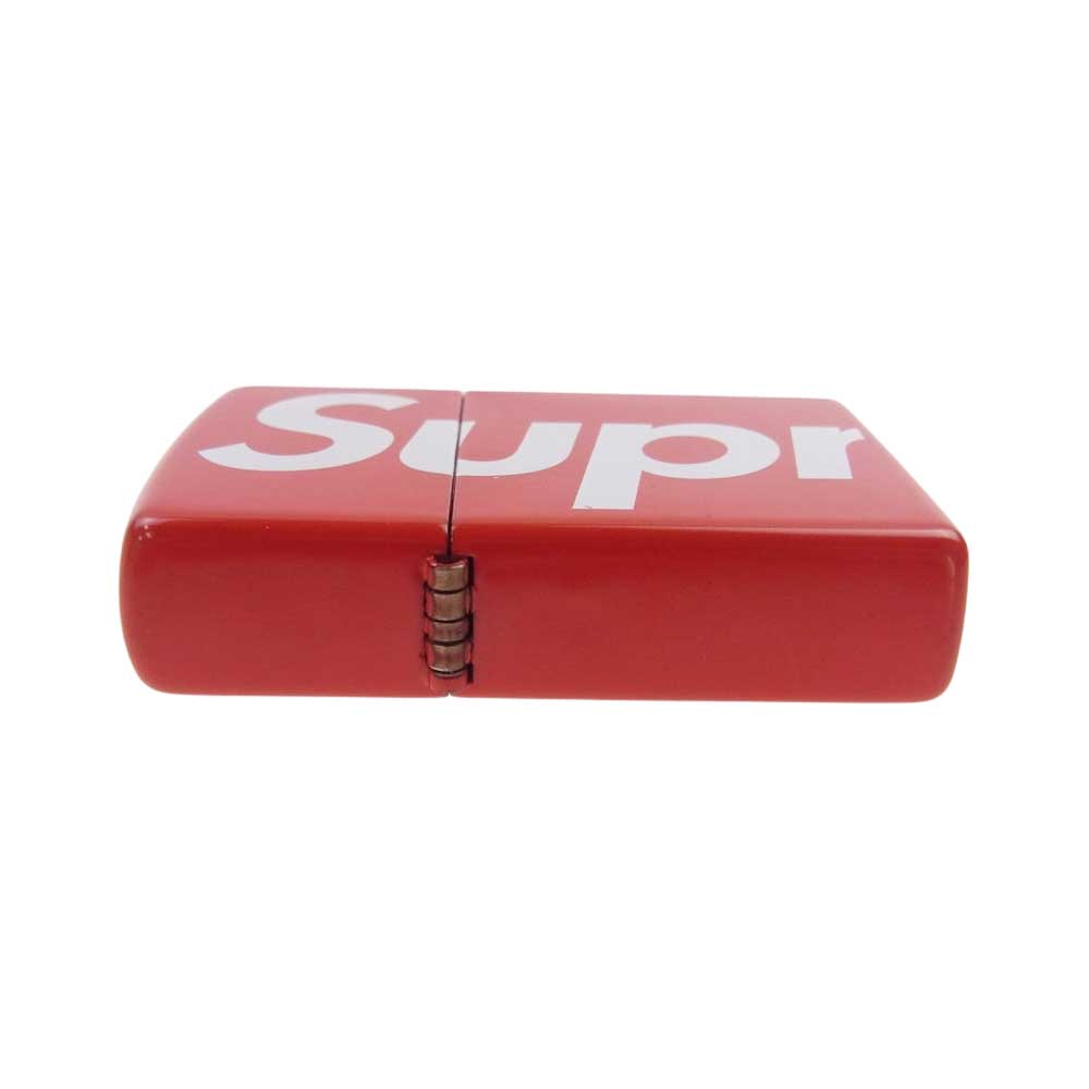 Supreme シュプリーム 18SS Logo Zippo ロゴ ジッポ ライター レッド系【中古】