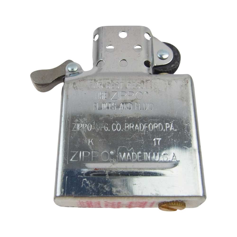 Supreme シュプリーム 18SS Logo Zippo ロゴ ジッポ ライター レッド系【中古】