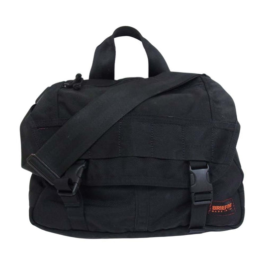 BRIEFING ブリーフィング USA製 LANCE3 ランススリー ショルダー バッグ ブラック系【中古】