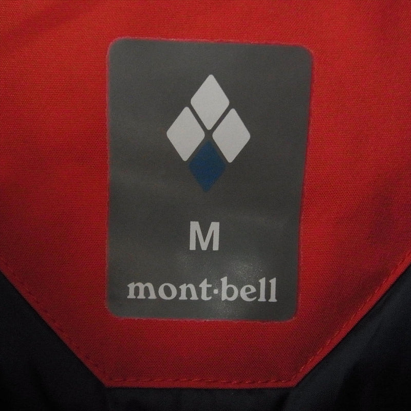 mont-bell モンベル 1102502 パウダーホップ パーカ 中綿 ジャケット レッド系 ネイビー系 M【中古】