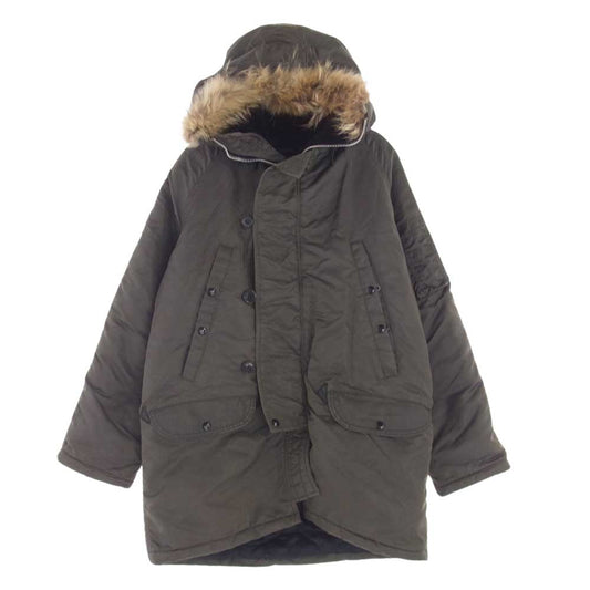 SPIEWAK スピーワック MIL-J-3786J USA製 N3-B ナイロンツイル 中綿 フライトジャケット モスグリーン系 38【中古】