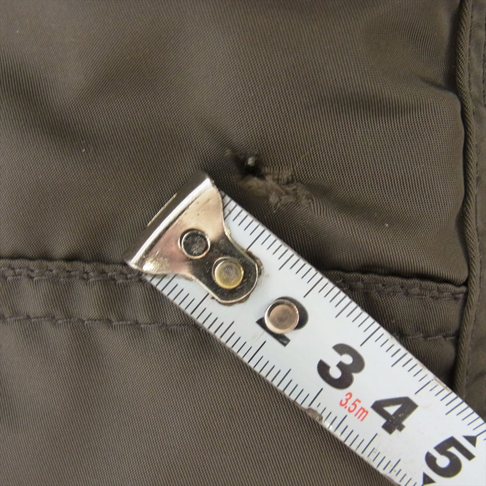 SPIEWAK スピーワック MIL-J-3786J USA製 N3-B ナイロンツイル 中綿 フライトジャケット モスグリーン系 38【中古】