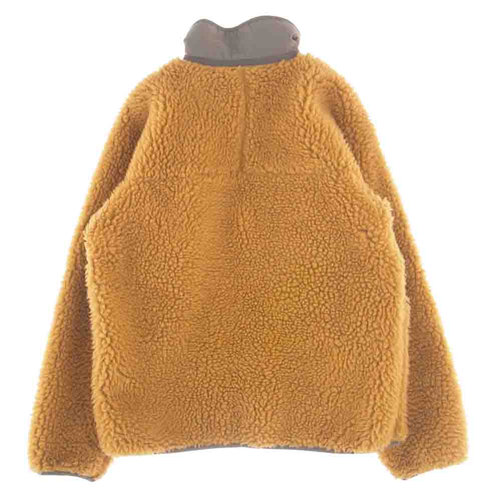patagonia パタゴニア 23024 CLASSIC RETRO CARDIGAN クラシック レトロ カーディガン フリース ジャケット テキーラゴールド ライトブラウン系 XS【中古】
