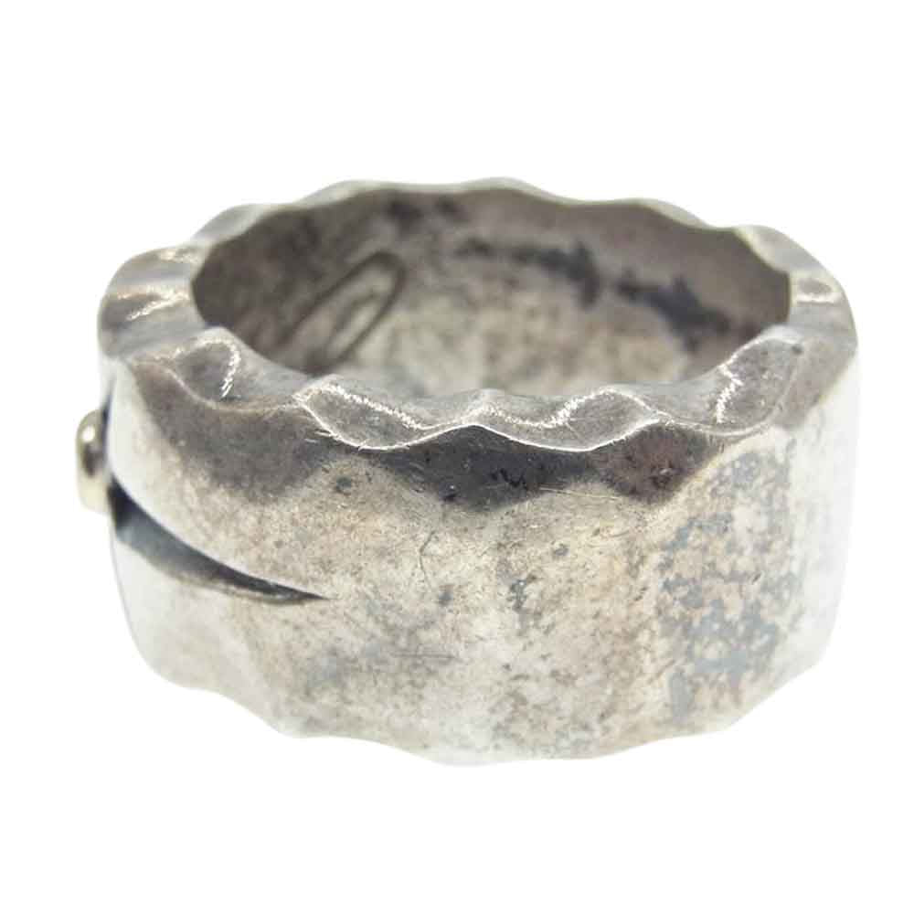 BIGHAND ビッグハンド Silver Ring Sun サン 太陽 スタンプ シルバー リング シルバー系 21号【中古】