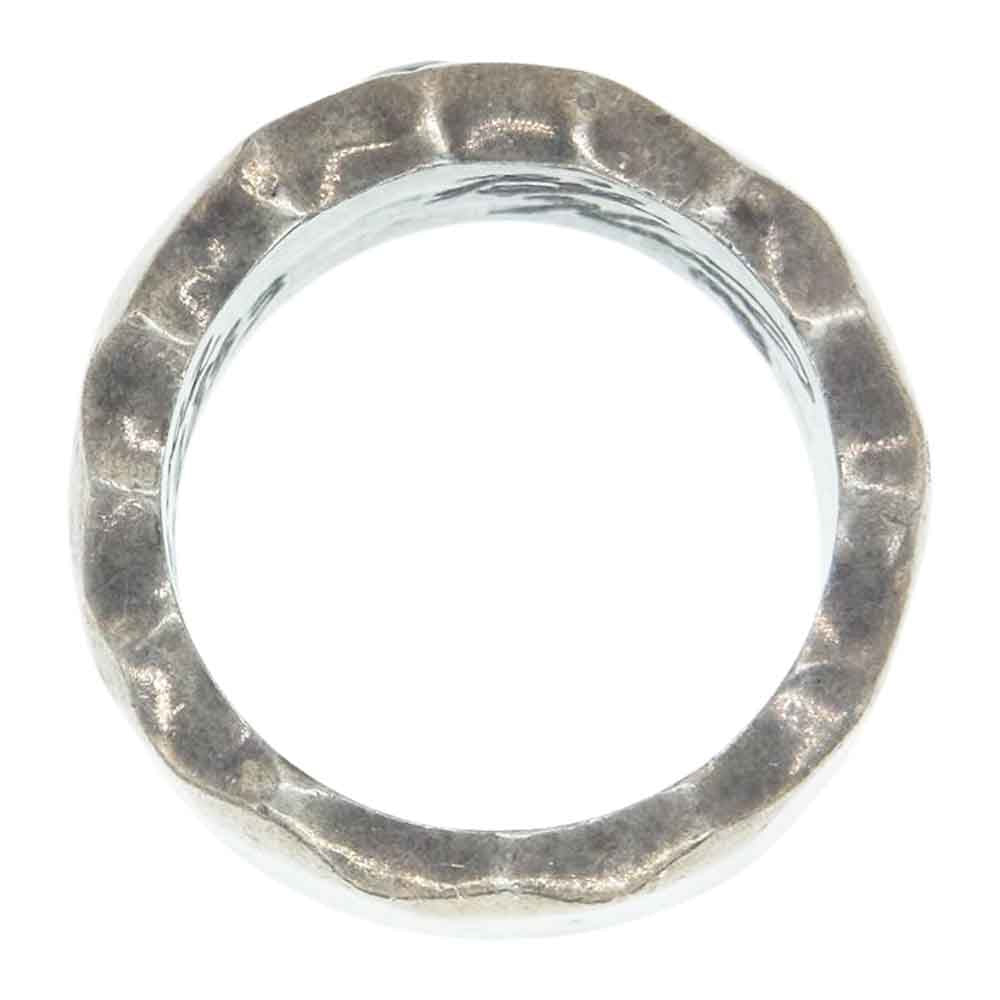 BIGHAND ビッグハンド Silver Ring Sun サン 太陽 スタンプ シルバー リング シルバー系 21号【中古】