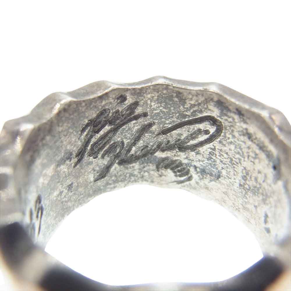 BIGHAND ビッグハンド Silver Ring Sun サン 太陽 スタンプ シルバー リング シルバー系 21号【中古】