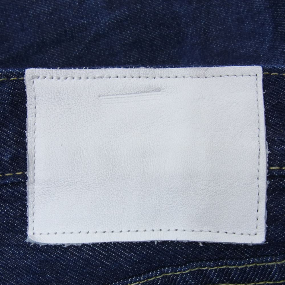 Ron Herman ロンハーマン 3620600016 Raw Denim Straight Pants ストレート セルビッチ 赤耳 ボタンフライ デニム パンツ インディゴブルー系 34【中古】