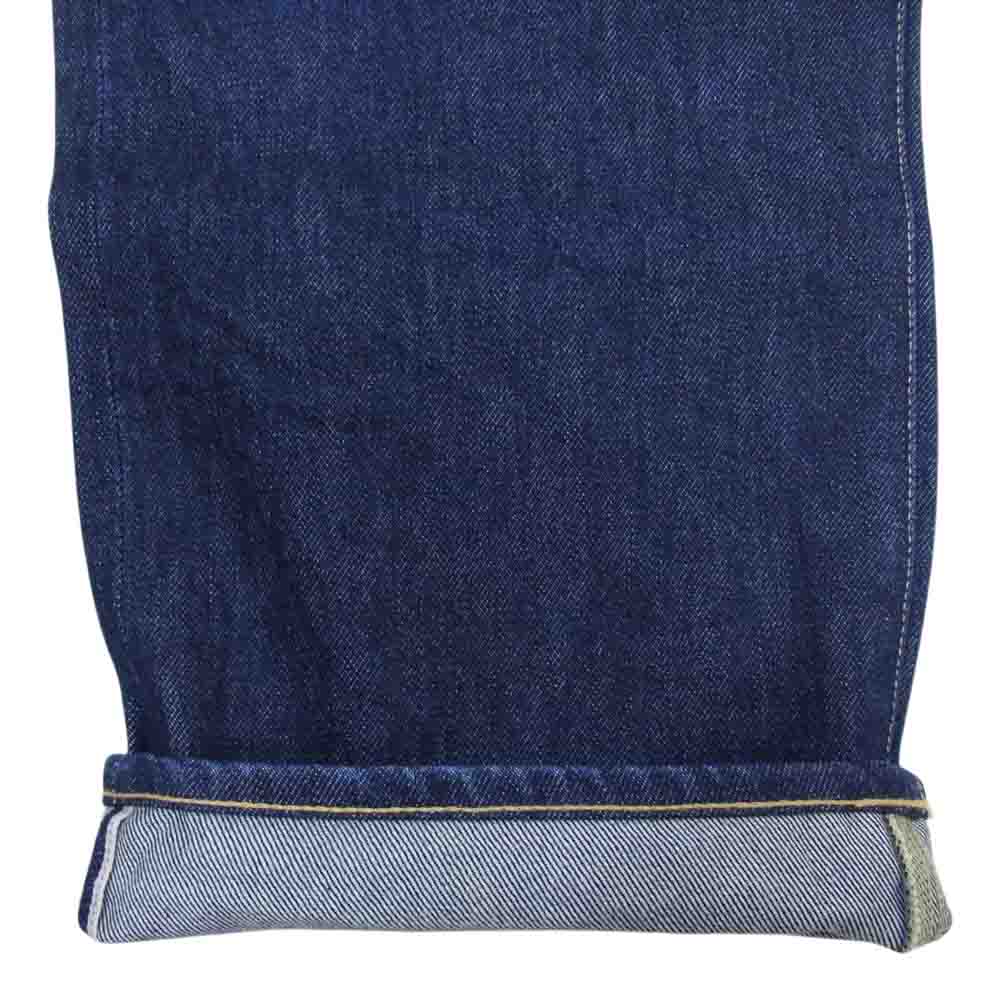 Ron Herman ロンハーマン 3620600016 Raw Denim Straight Pants ストレート セルビッチ 赤耳 ボタンフライ デニム パンツ インディゴブルー系 34【中古】