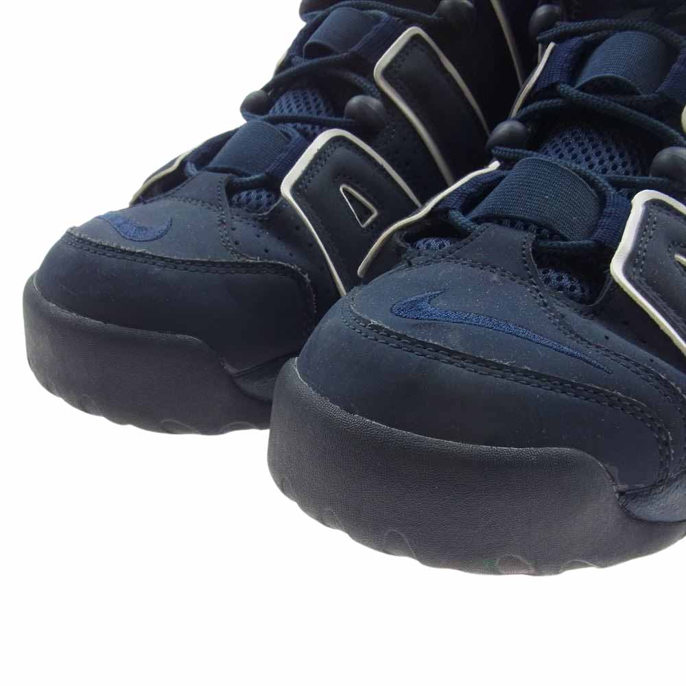 NIKE ナイキ 921948-400 AIR MORE UPTEMPO 96 エア モアアップテンポ  オブシディアン スニーカー ネイビー系 29cm【中古】