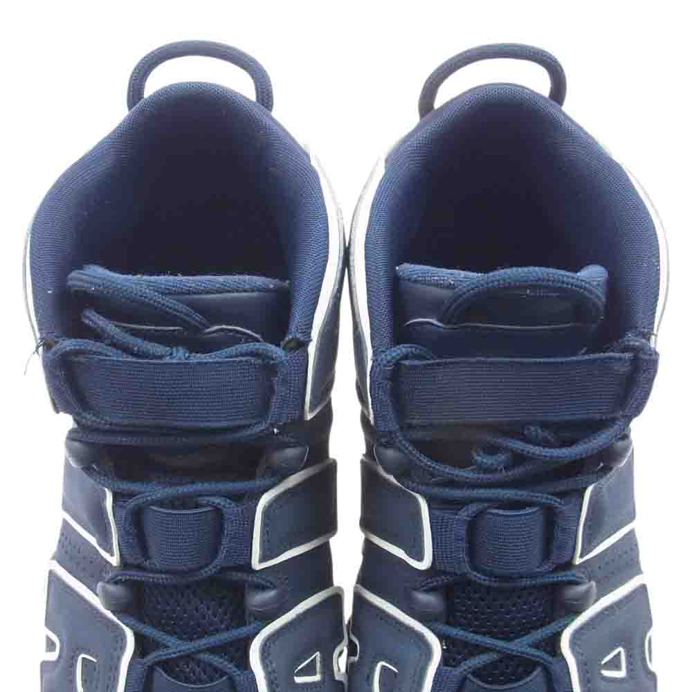 NIKE ナイキ 921948-400 AIR MORE UPTEMPO 96 エア モアアップテンポ  オブシディアン スニーカー ネイビー系 29cm【中古】