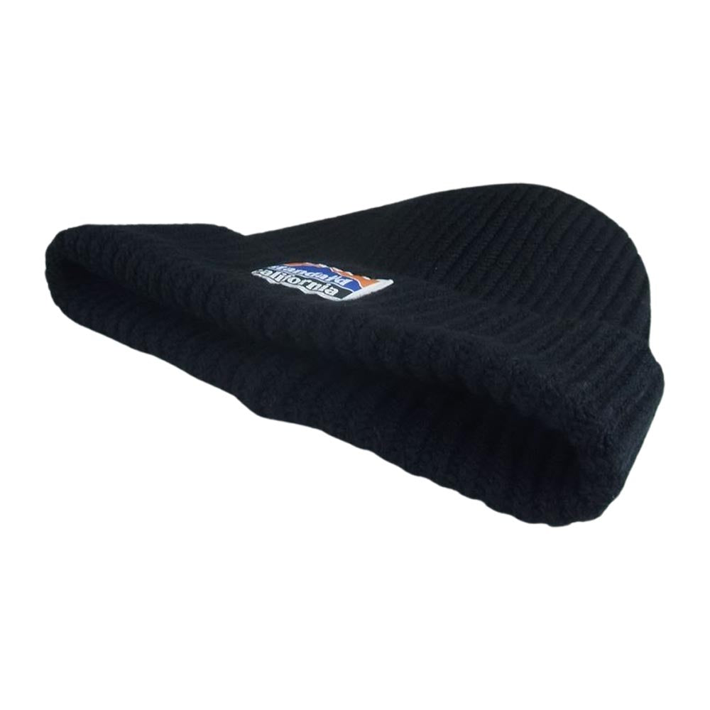 STANDARD CALIFORNIA スタンダードカリフォルニア SD tech dry watch cap テック ドライ リブ ワッチ キャップ ニット帽 ビーニー ブラック系【中古】