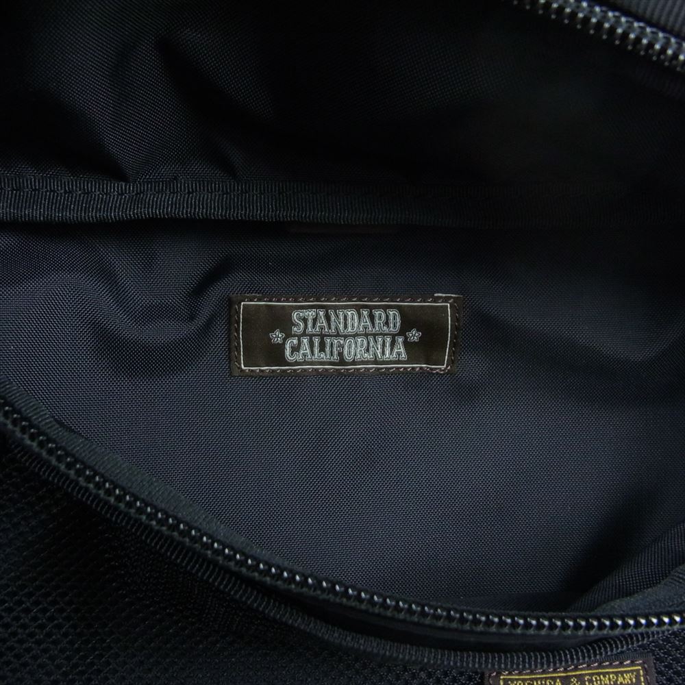 STANDARD CALIFORNIA スタンダードカリフォルニア × PORTER ポーター スリーレイヤー ライトウェイト ウエストバッグ ブラック系【新古品】【未使用】【中古】