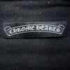 CHROME HEARTS クロムハーツ（原本無） 2211-304-4891 国内正規品 GAUZE SHIRT フローラルボタン レザークロスパッチ付き レーヨンウールガーゼ チェック 長袖 ウエスタン シャツ ワインレッド系【中古】