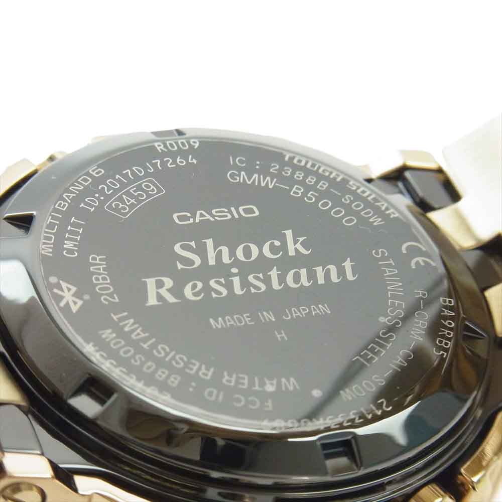 G-SHOCK ジーショック GMW-B5000GD-9JF フルメタル ソーラー電池 ゴールド デジタル 時計 ゴールド系【極上美品】【中古】