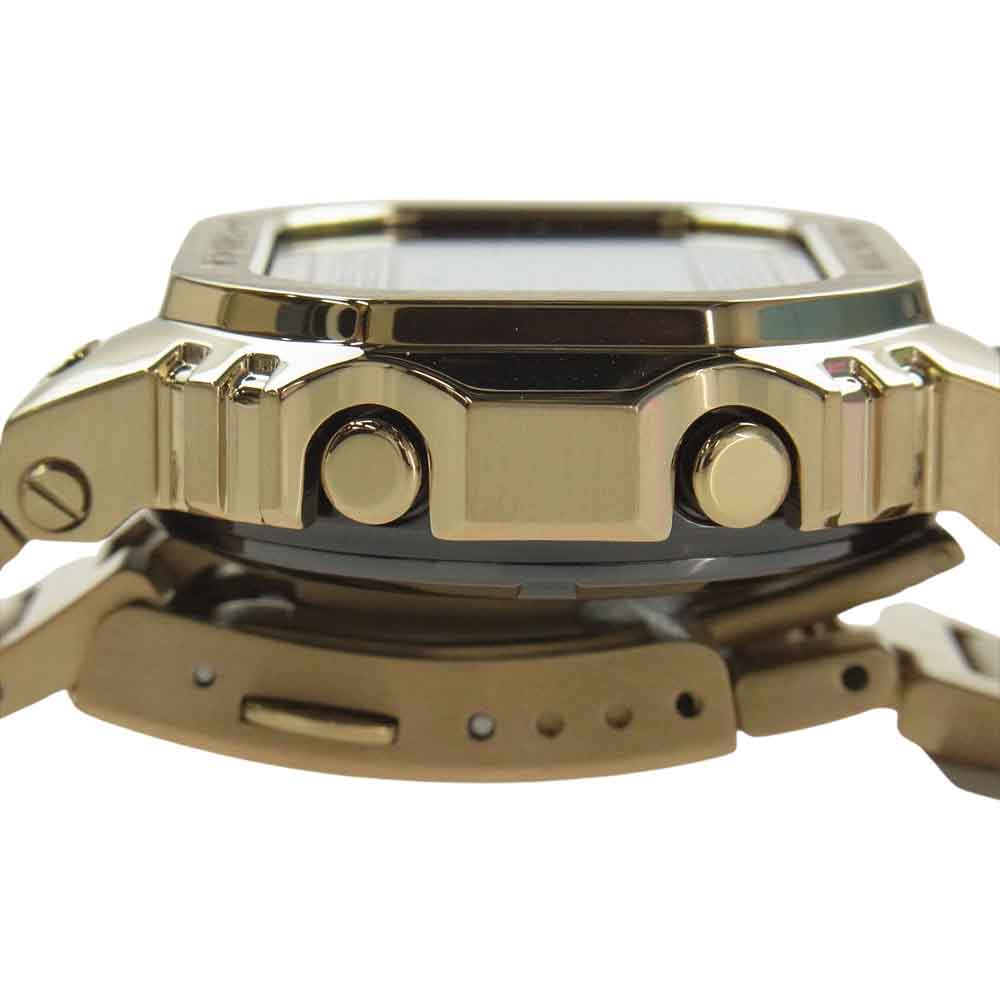 G-SHOCK ジーショック GMW-B5000GD-9JF フルメタル ソーラー電池 ゴールド デジタル 時計 ゴールド系【極上美品】【中古】
