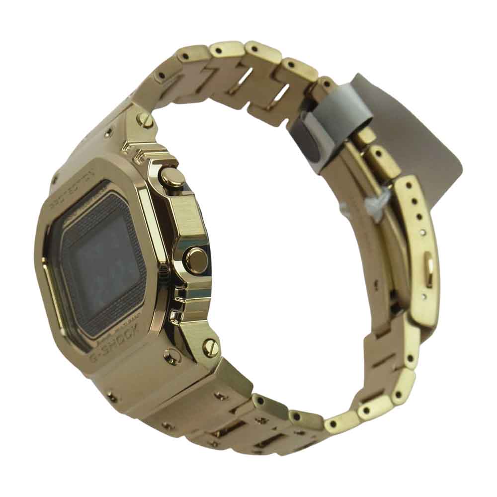 G-SHOCK ジーショック GMW-B5000GD-9JF フルメタル ソーラー電池 ゴールド デジタル 時計 ゴールド系【極上美品】【中古】