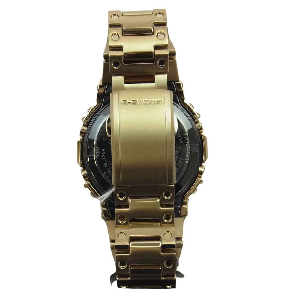 G-SHOCK ジーショック GMW-B5000GD-9JF フルメタル ソーラー電池 ゴールド デジタル 時計 ゴールド系【極上美品】【中古】