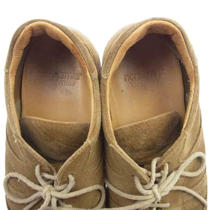 nonnative ノンネイティブ イタリア製 スエード クレープソール シューズ ブラウン系 43【中古】