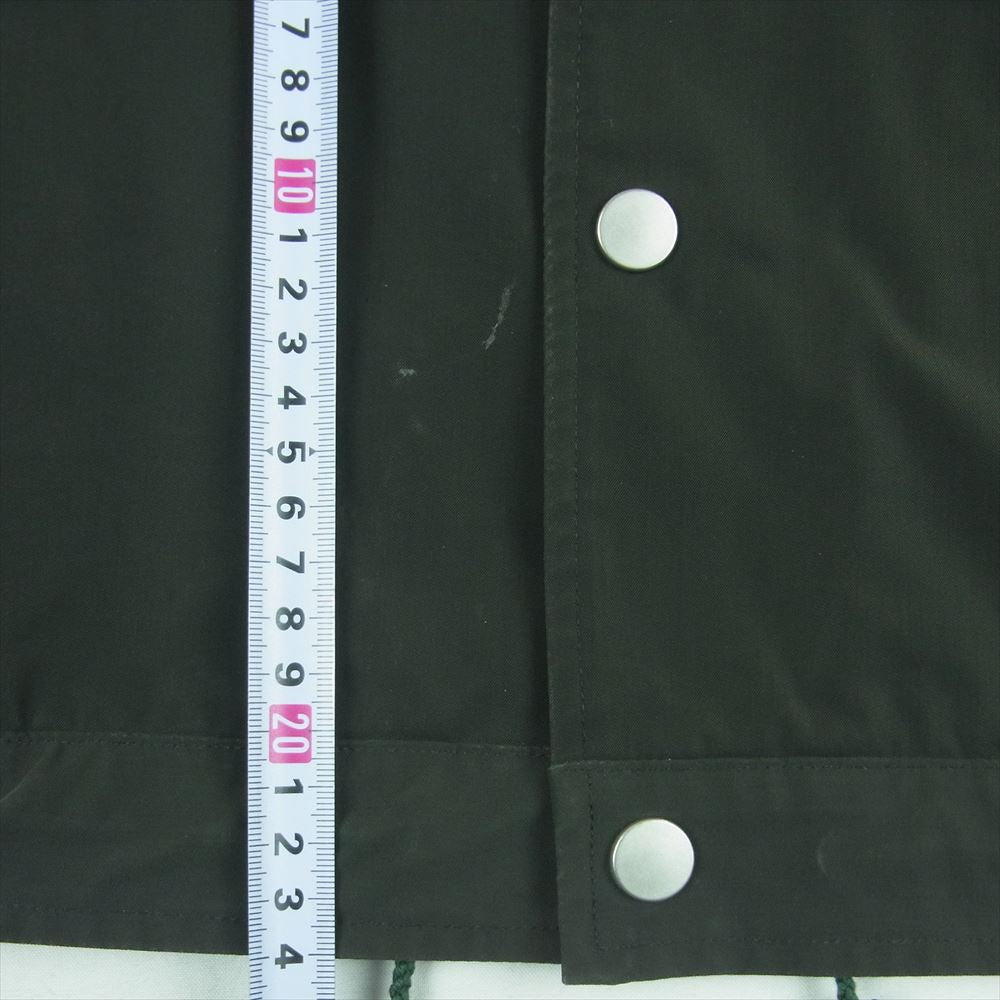 nonnative ノンネイティブ 17SS NN-J3117 COACH JACKET POLY TWILL STRETCH DICROS SOLO ツイル ストレッチ コーチ ジャケット モスグリーン系 ダークグリーン系 2【中古】
