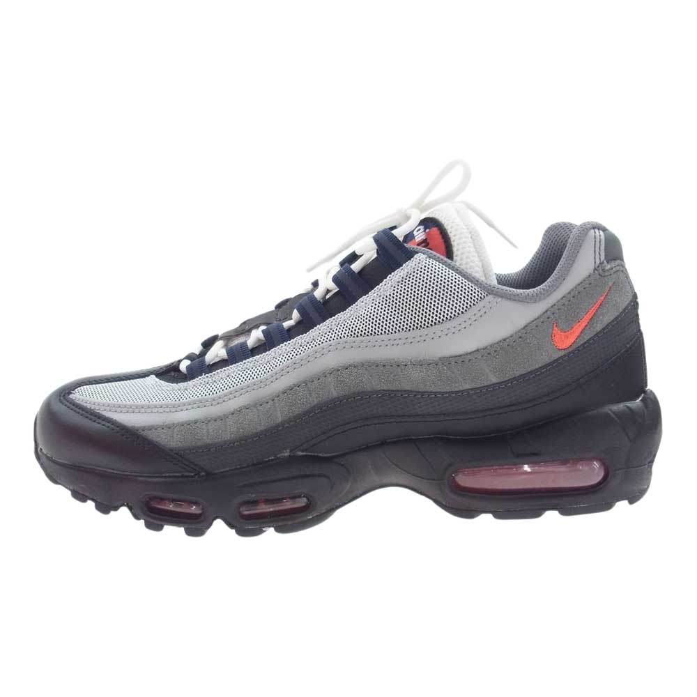 NIKE ナイキ DM0011-007 Air Max 95 Black/Track Red エアマックス95 スニーカー グレー系 28cm【中古】
