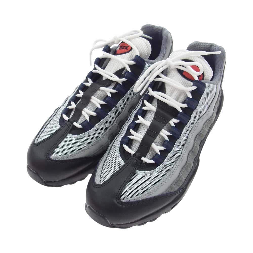 NIKE ナイキ DM0011-007 Air Max 95 Black/Track Red エアマックス95 スニーカー グレー系 28cm【中古】