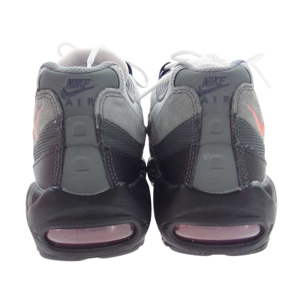 NIKE ナイキ DM0011-007 Air Max 95 Black/Track Red エアマックス95 スニーカー グレー系 28cm【中古】