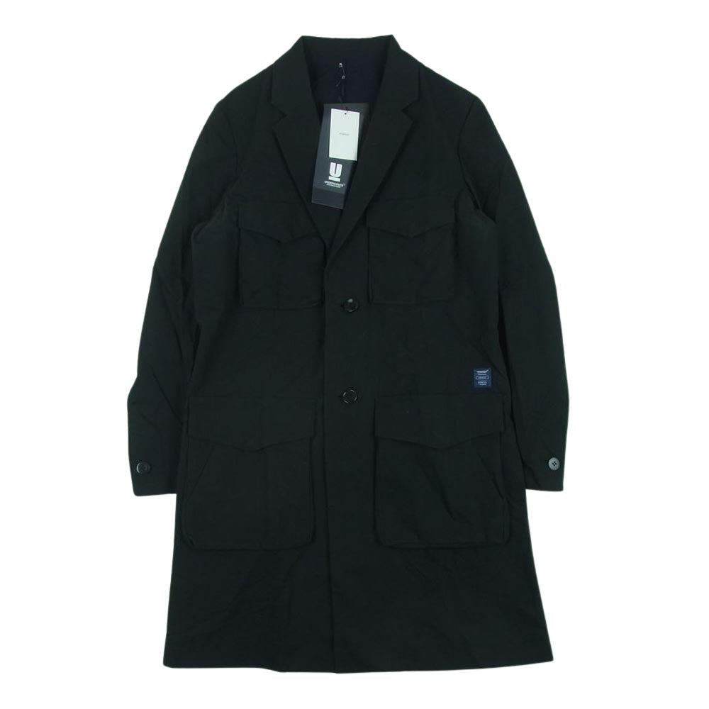 UNDERCOVER アンダーカバー 17SS UCS4303 4ポケット チェスター コート コットン ナイロン 中国製 ブラック系 2【中古】