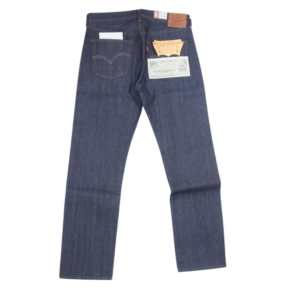 Levi's リーバイス 47501-0224 LEVI'S VINTAGE CLOTHING LVC 1947 モデル オーガニック リジッド セルビッジ 赤耳 501XX JEANS ジーンズ デニム パンツ インディゴブルー系 36【新古品】【未使用】【中古】