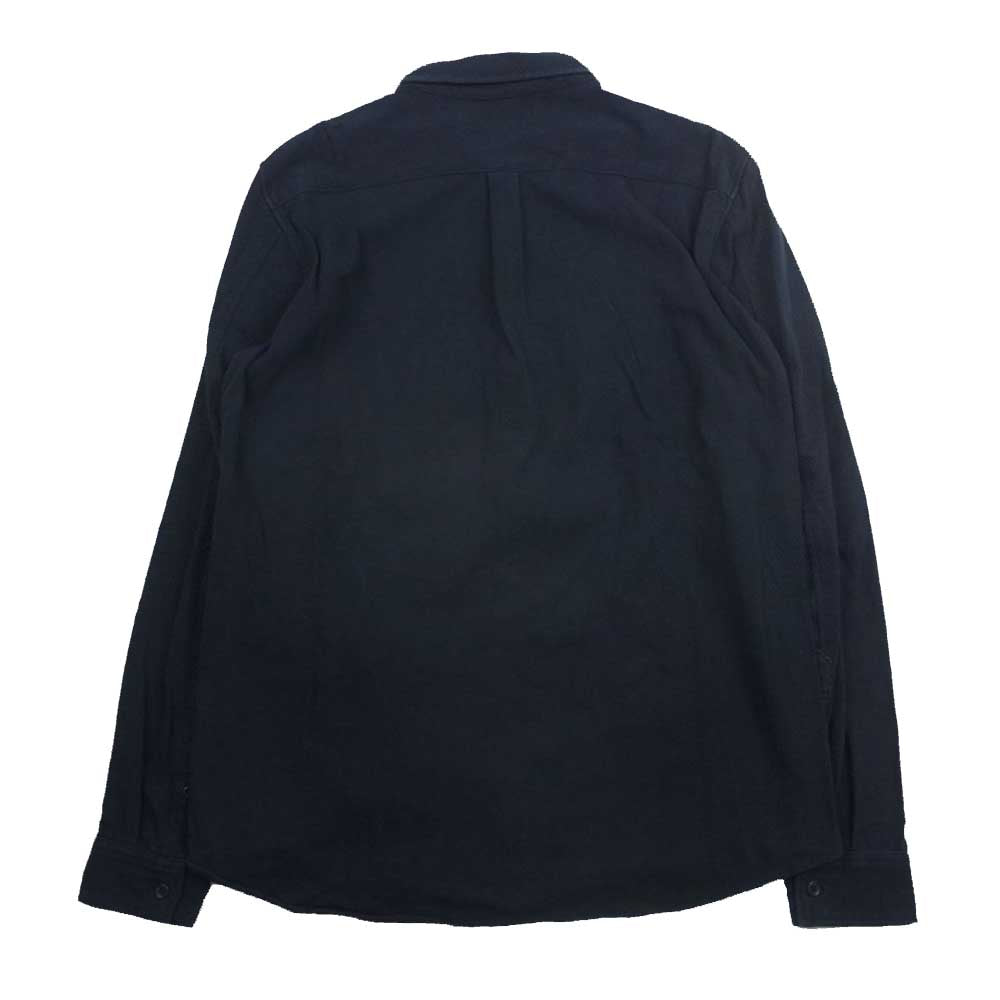 RUDE GALLERY ルードギャラリー コットン 刺繍 ボタンダウン シャツ 長袖 ブラック系 4【中古】