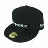 Supreme シュプリーム 21SS New Era Champions Box Logo Cap ニューエラ チャンピオンズ ボックス ロゴ キャップ 帽子 ブラック系 58.7cm【中古】