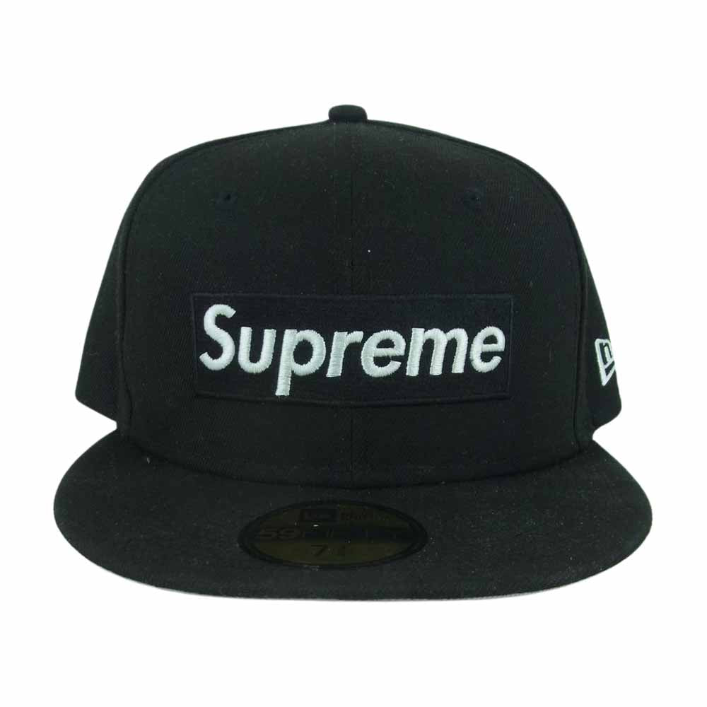 Supreme シュプリーム 21SS New Era Champions Box Logo Cap ニューエラ チャンピオンズ ボックス ロゴ キャップ 帽子 ブラック系 58.7cm【中古】