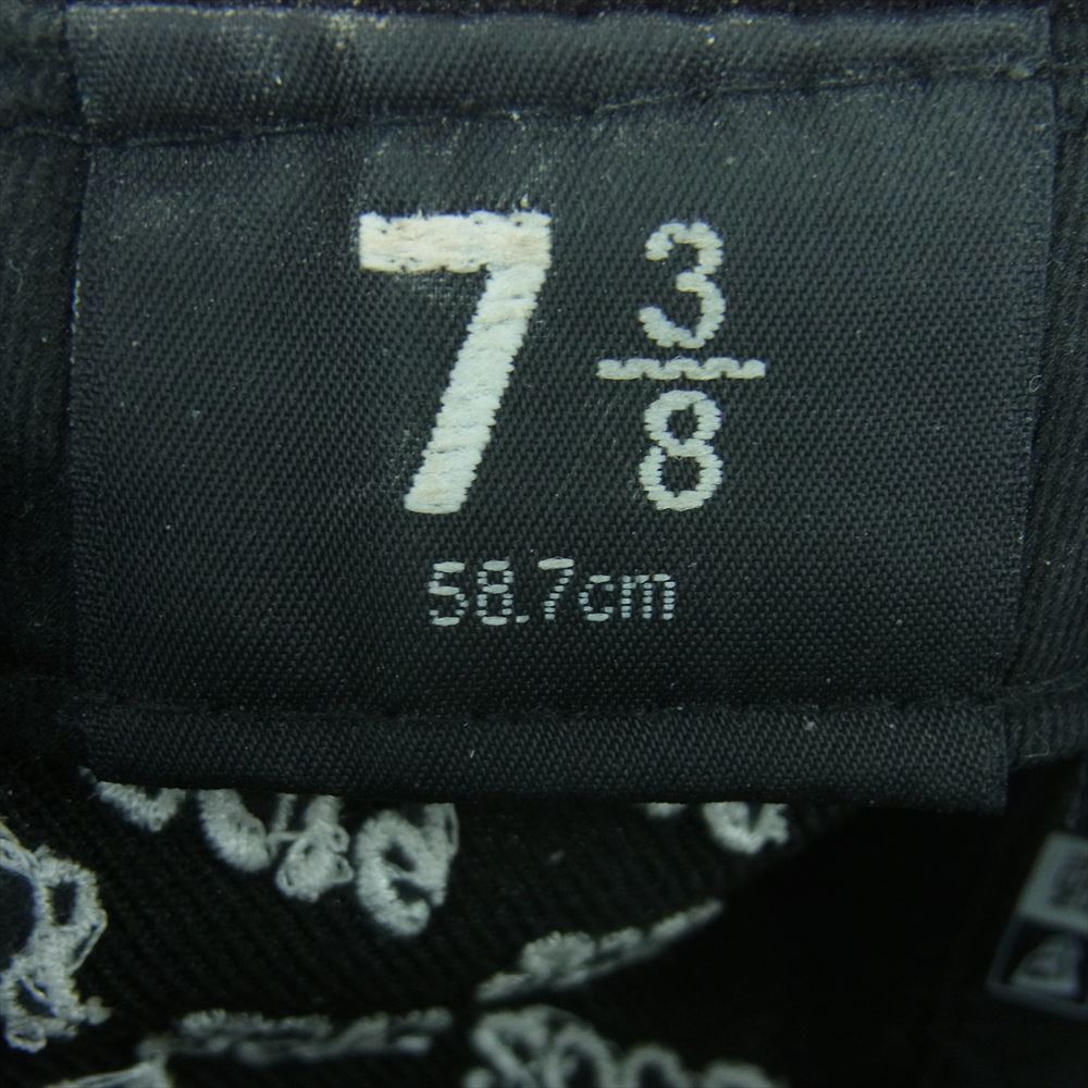 Supreme シュプリーム 21SS New Era Champions Box Logo Cap ニューエラ チャンピオンズ ボックス ロゴ キャップ 帽子 ブラック系 58.7cm【中古】